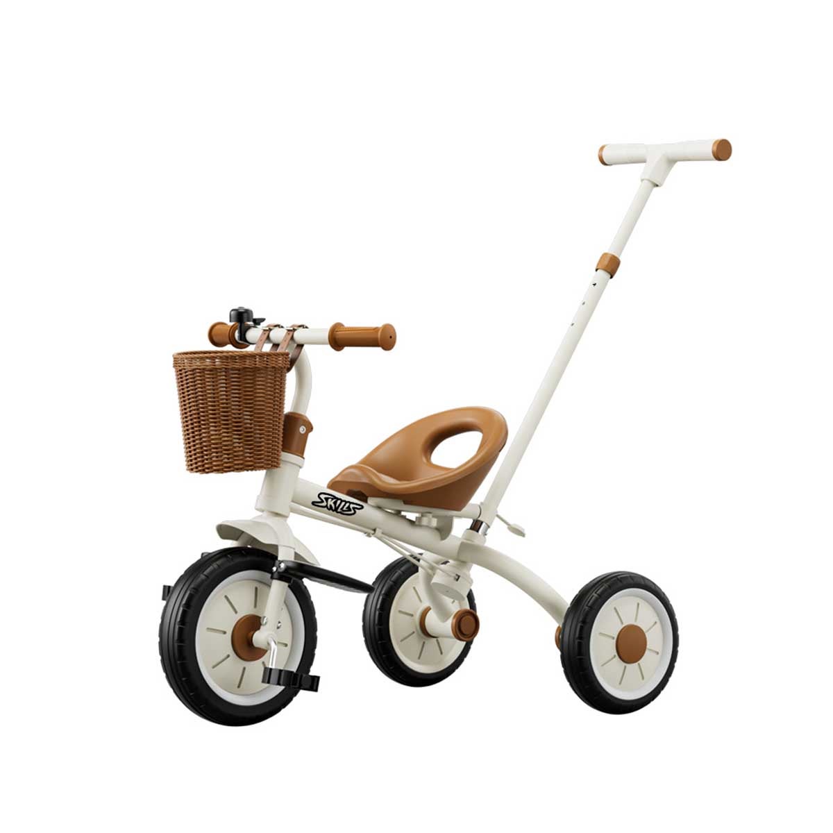 Skills, 3-Hjulsykkel Hvit