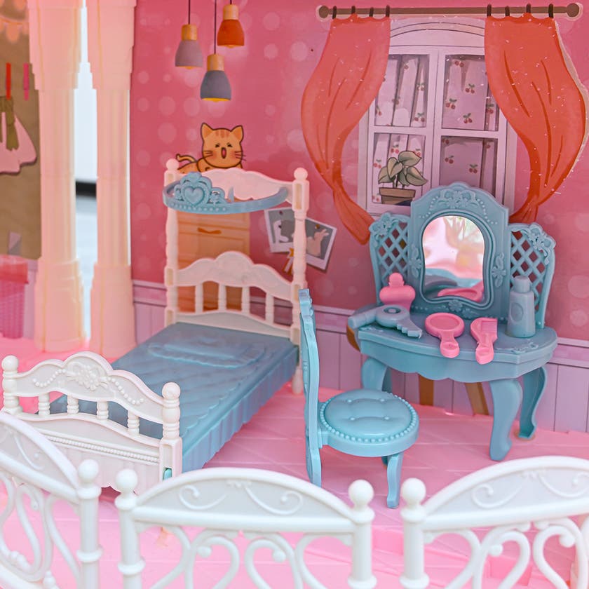 Be Friends Dreamy Rose Villa Dukkehus