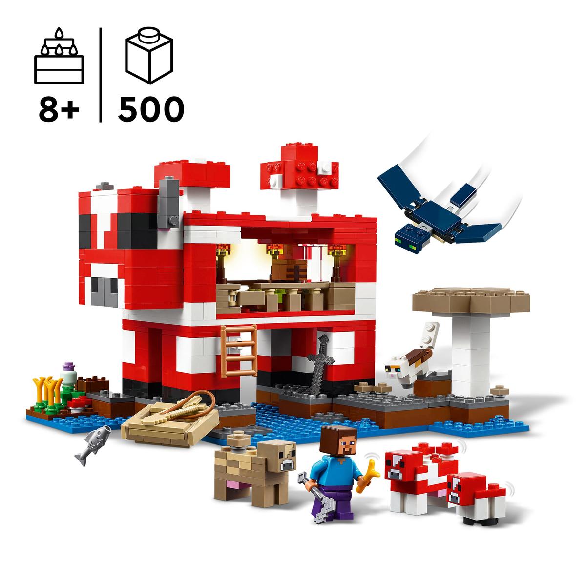 LEGO Minecraft 21270, Mooshroom-huset