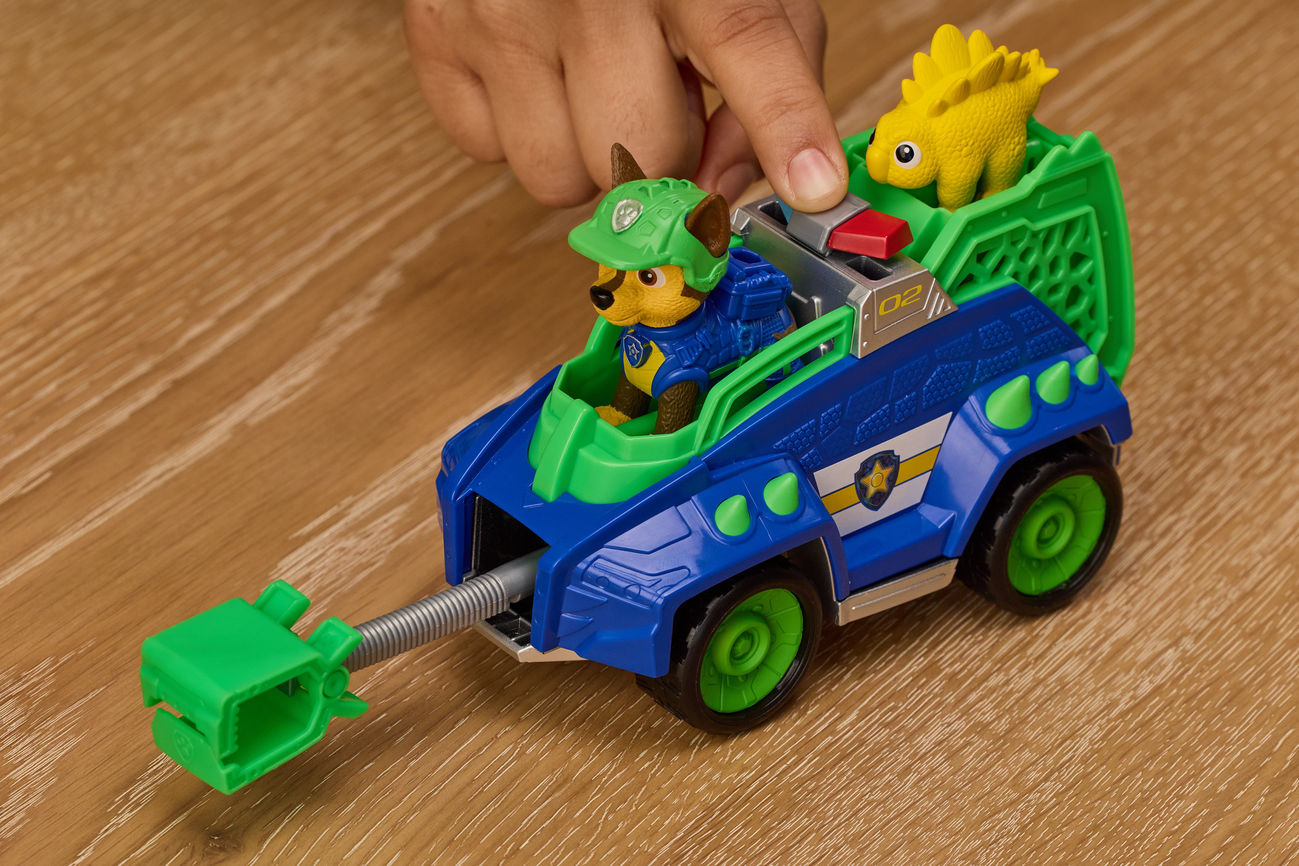 Paw Patrol Movie 3 Dinosaur-kjøretøy 2-pack
