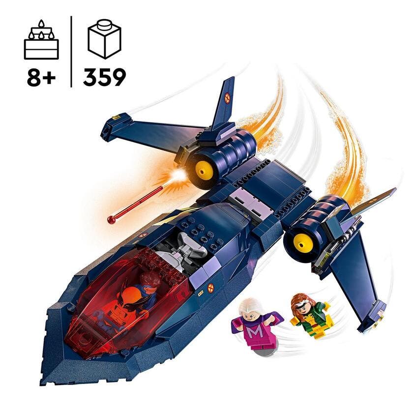 LEGO Marvel 76281, X-Men X-Jet
