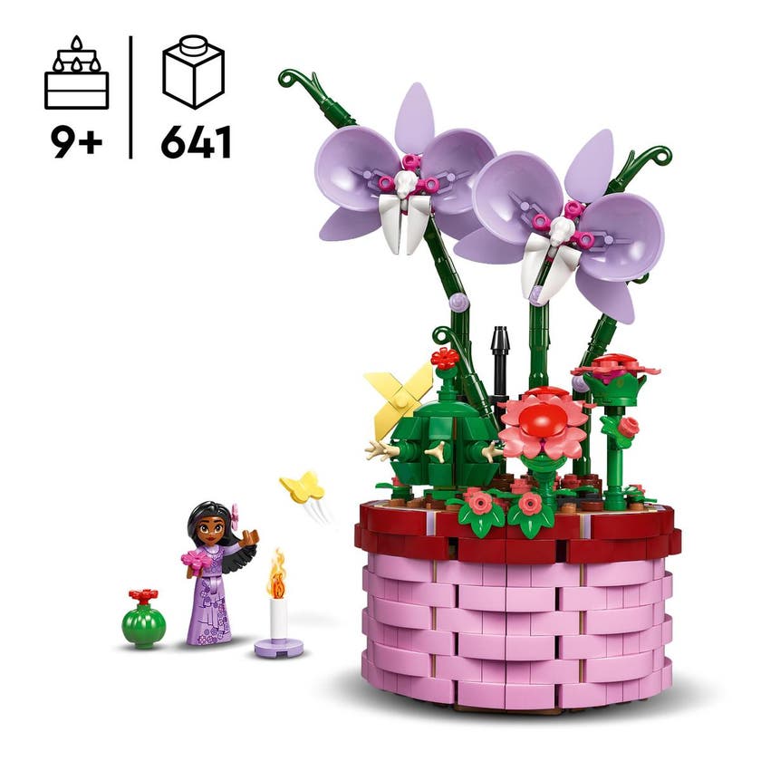 LEGO Disney™ 43237, Isabelas blomsterpotte