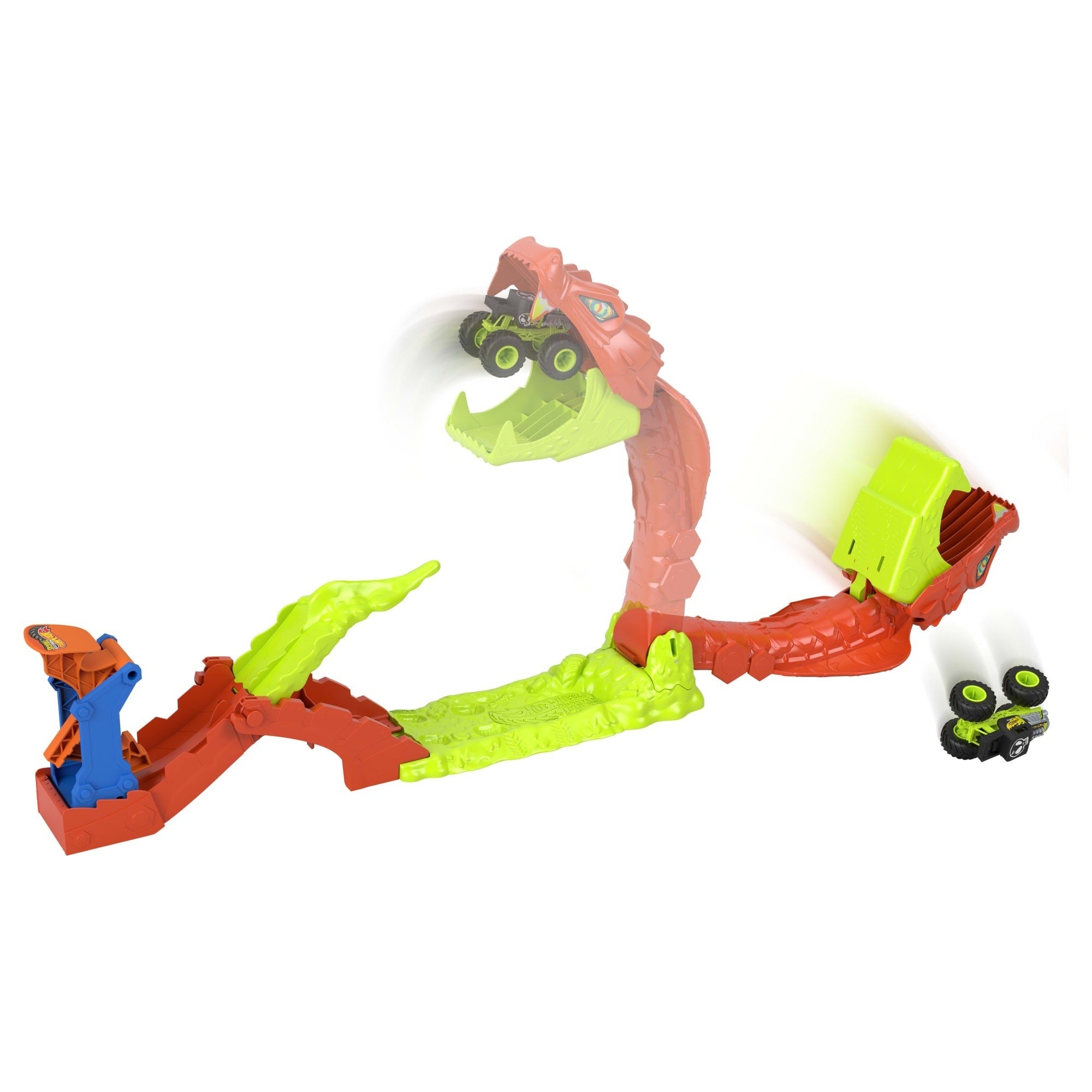 Hot Wheels Monster Trucks Snake Bite Slam Out 