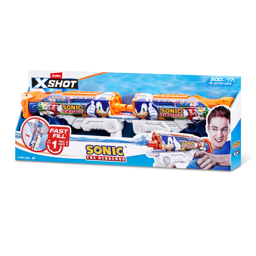 XSHOT Water RASK PÅFYLLING SKALLER Sonic 2-pakning
