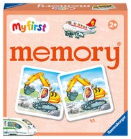 Ravensburger, My First memory® Kjøretøy D/F/I/NL/EN/E