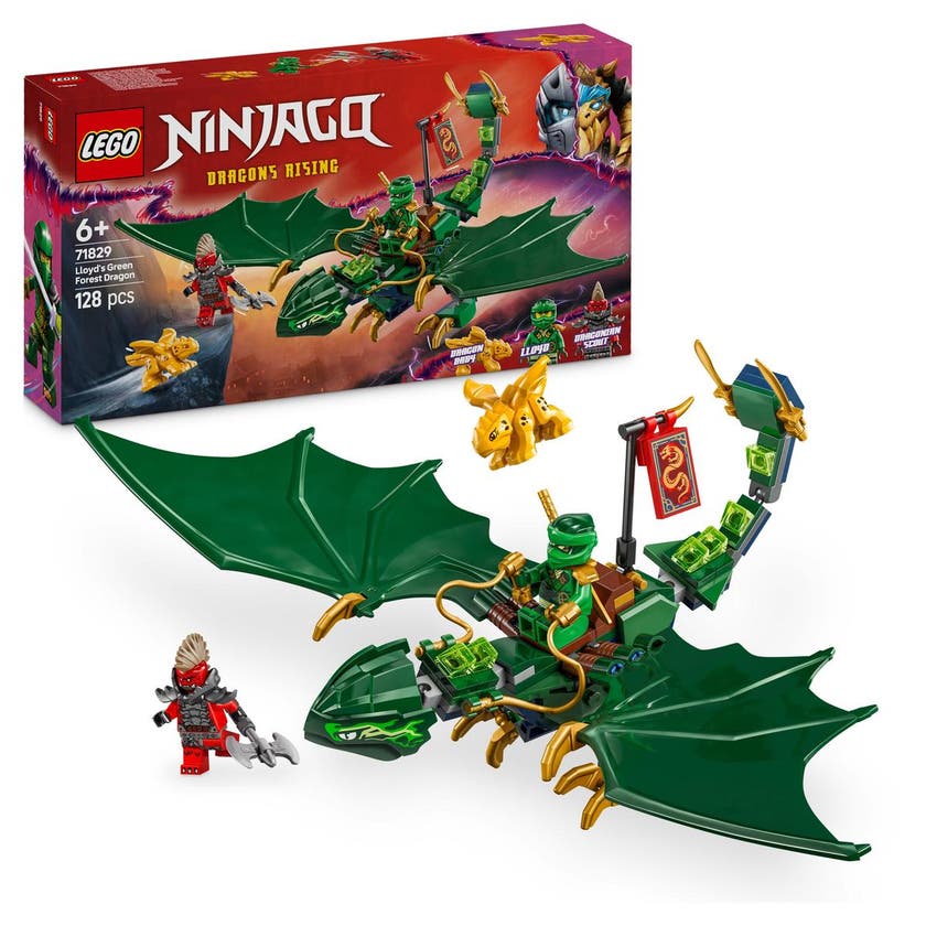 LEGO Ninjago 71829, Lloyds grønne skogdrage