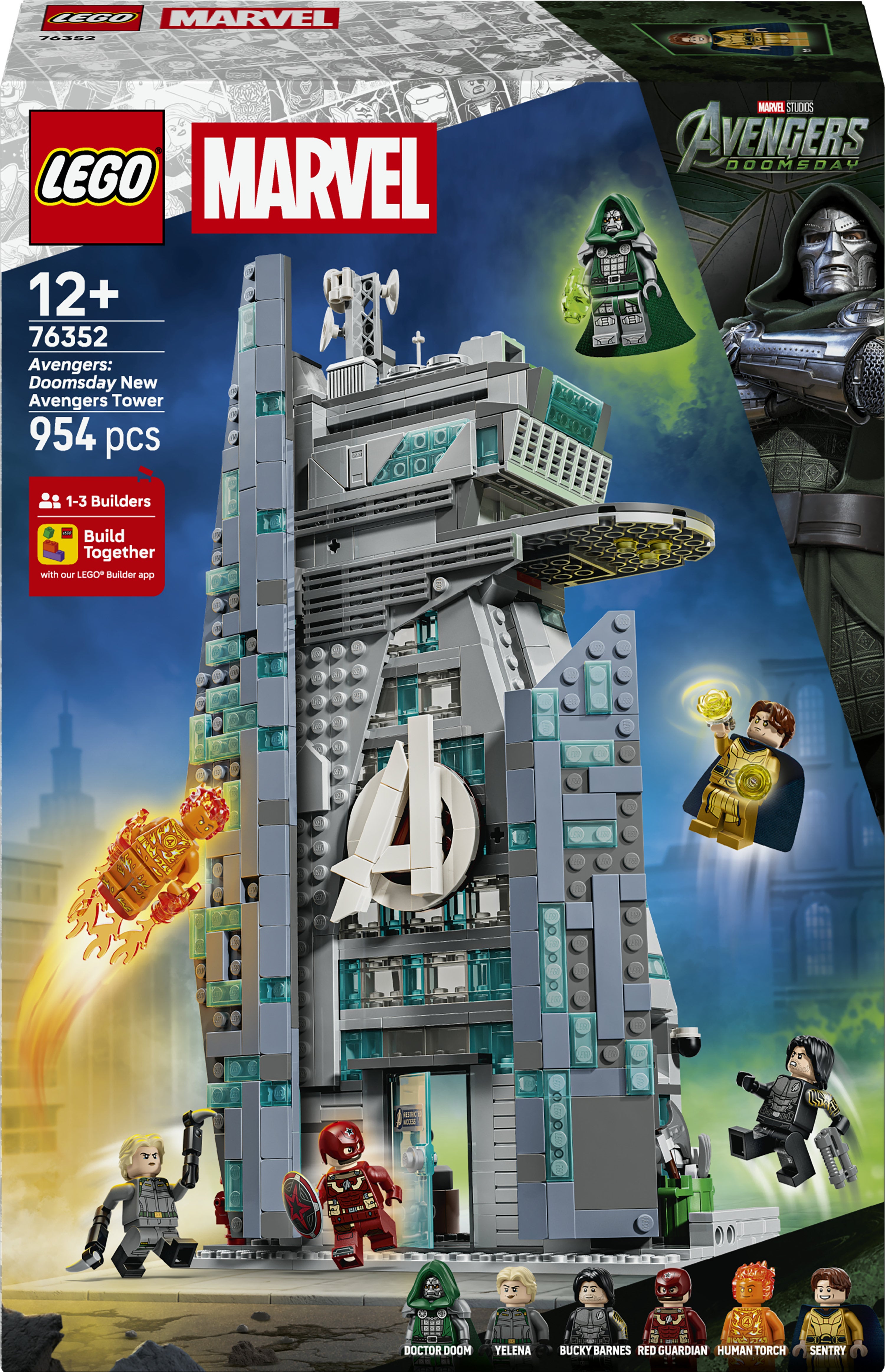 LEGO® Marvel Avengers Doomsday nye Avengers-tårn 76352