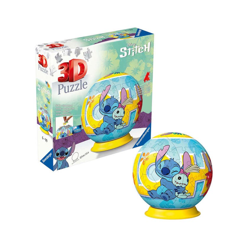 Ravensburger, Disney Stitch 3D Puslespill 72 biter