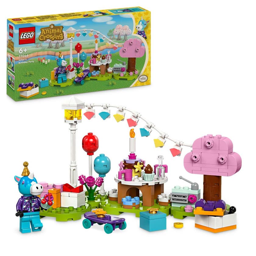 LEGO Animal Crossing 77046, Bursdagsfest hos Julian