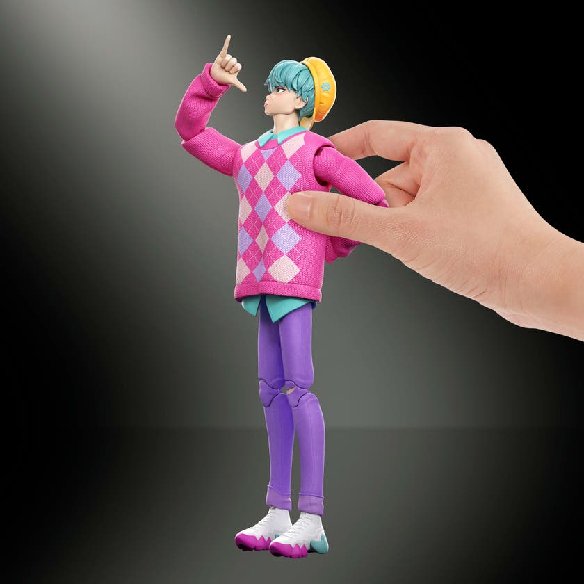 K-pop Demon Hunters Baby Actionfigur med utskiftbare deler