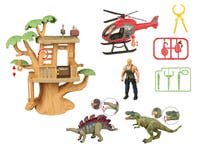 Animal Life Dinosaurkasse med hule