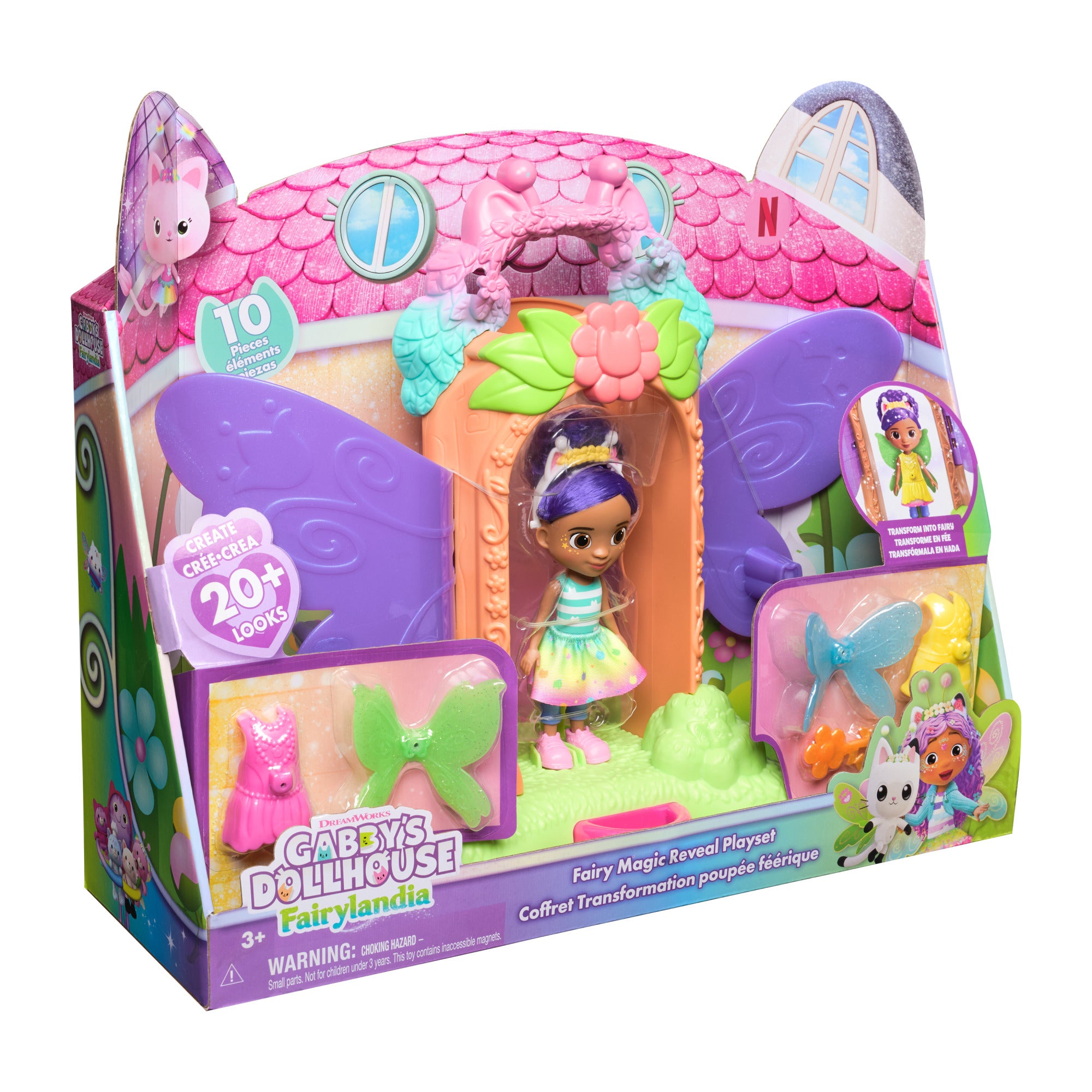 Gabbys Dukkehus Fairy Magic Reveal Lekesett