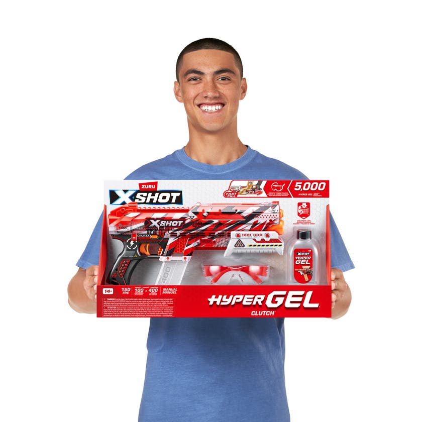XSHOT Hyper Gel Clutch Blaster - 5000 gelkuler