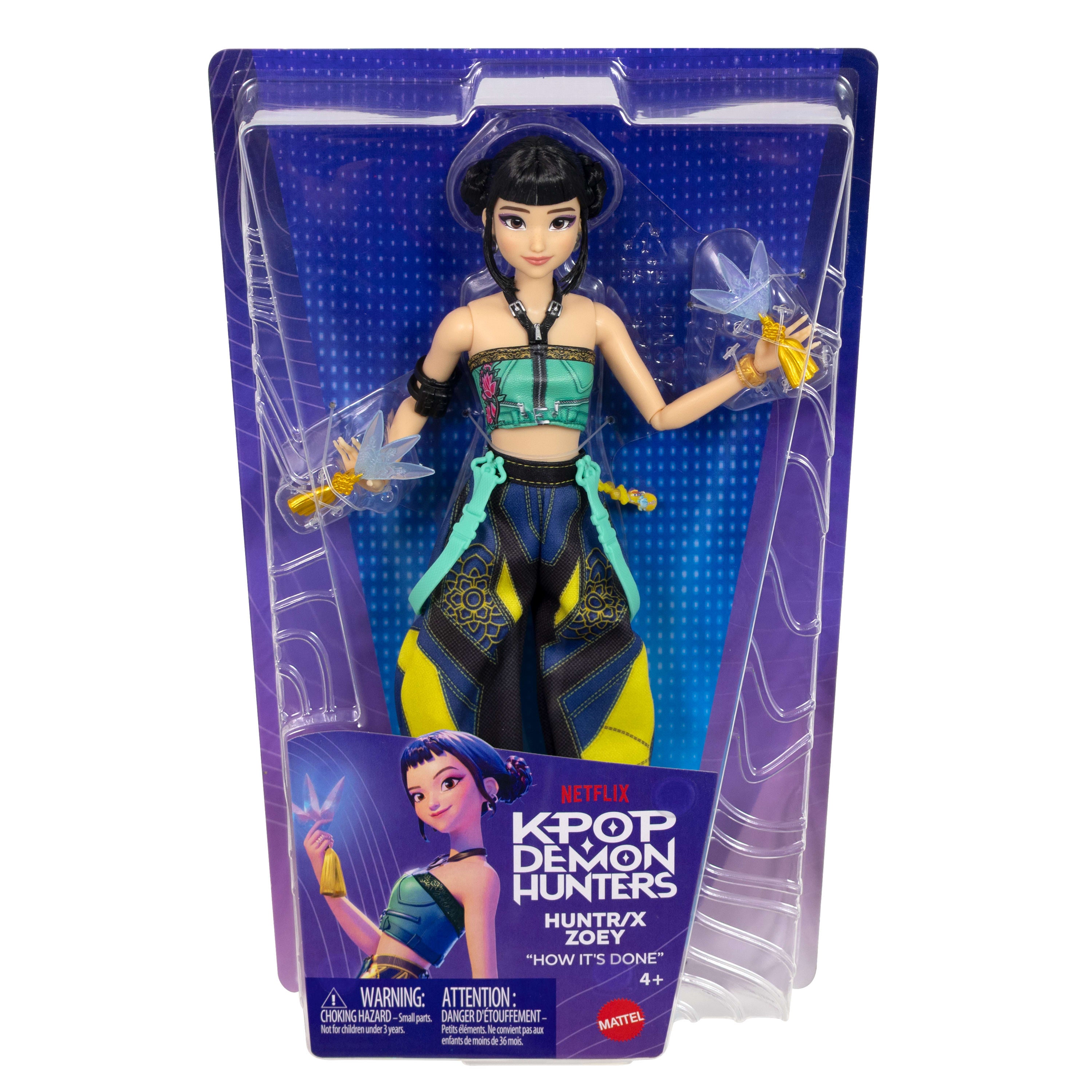 K-Pop Demon Hunters Zoey-modedukke med tilbehør