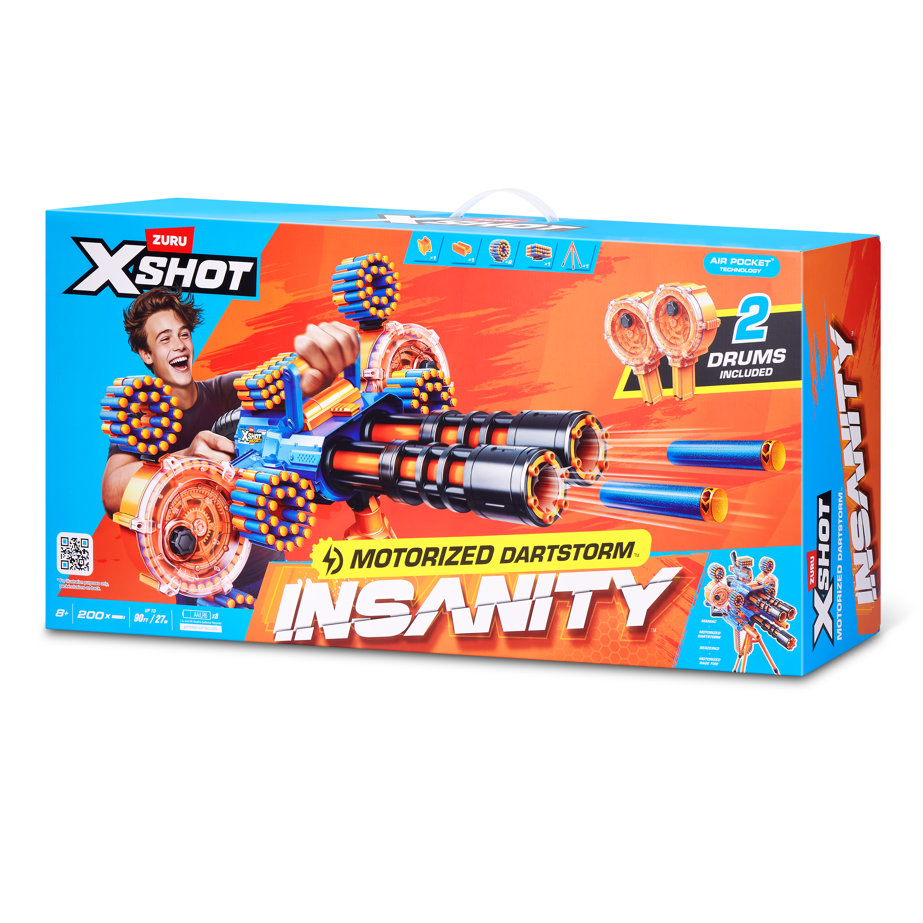 XSHOT Insanity Motorisert Blaster