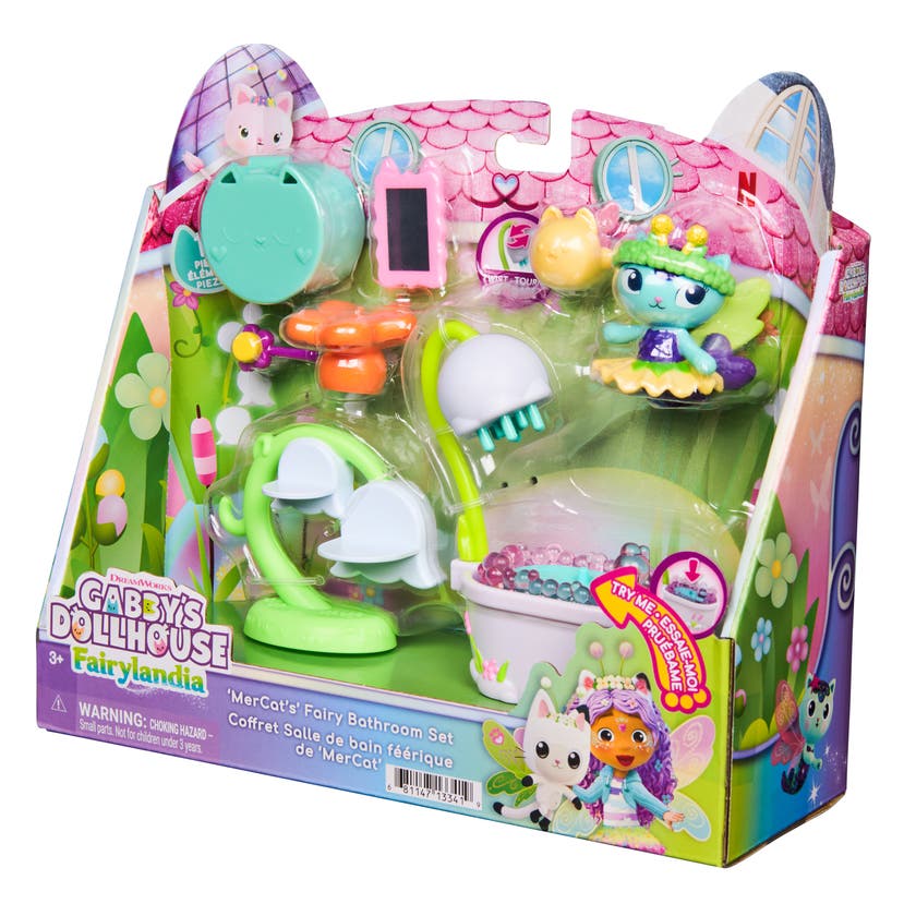 Gabby's Dollhouse Mercat Fairy Badrom