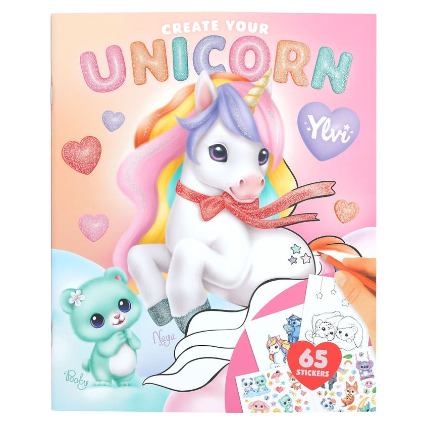 Ylvi Unicorn Fargeleggingsbok