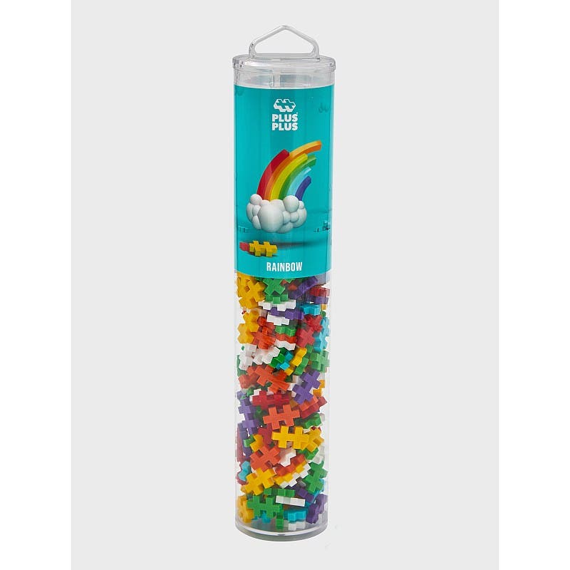 Plus-Plus, Rainbow Color mix / 240 stk Tube