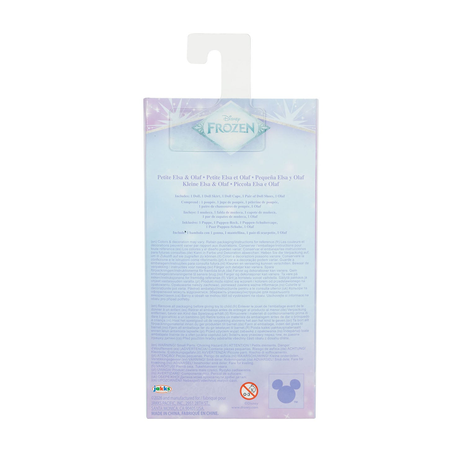 Disney Frozen Elsa-dukke med venn 15 cm