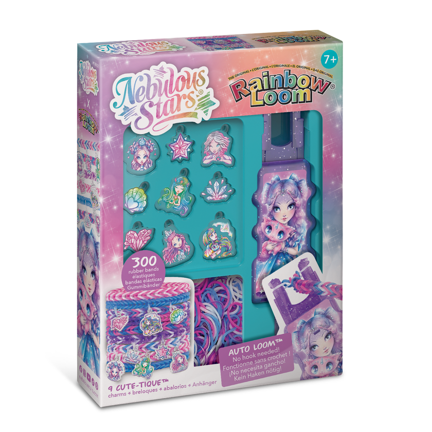 Nebulous Stars Rainbow Loom Charmset