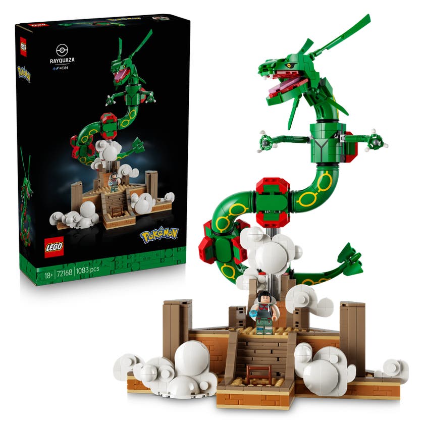 LEGO® Rayquaza 72168 samlermodell for voksne