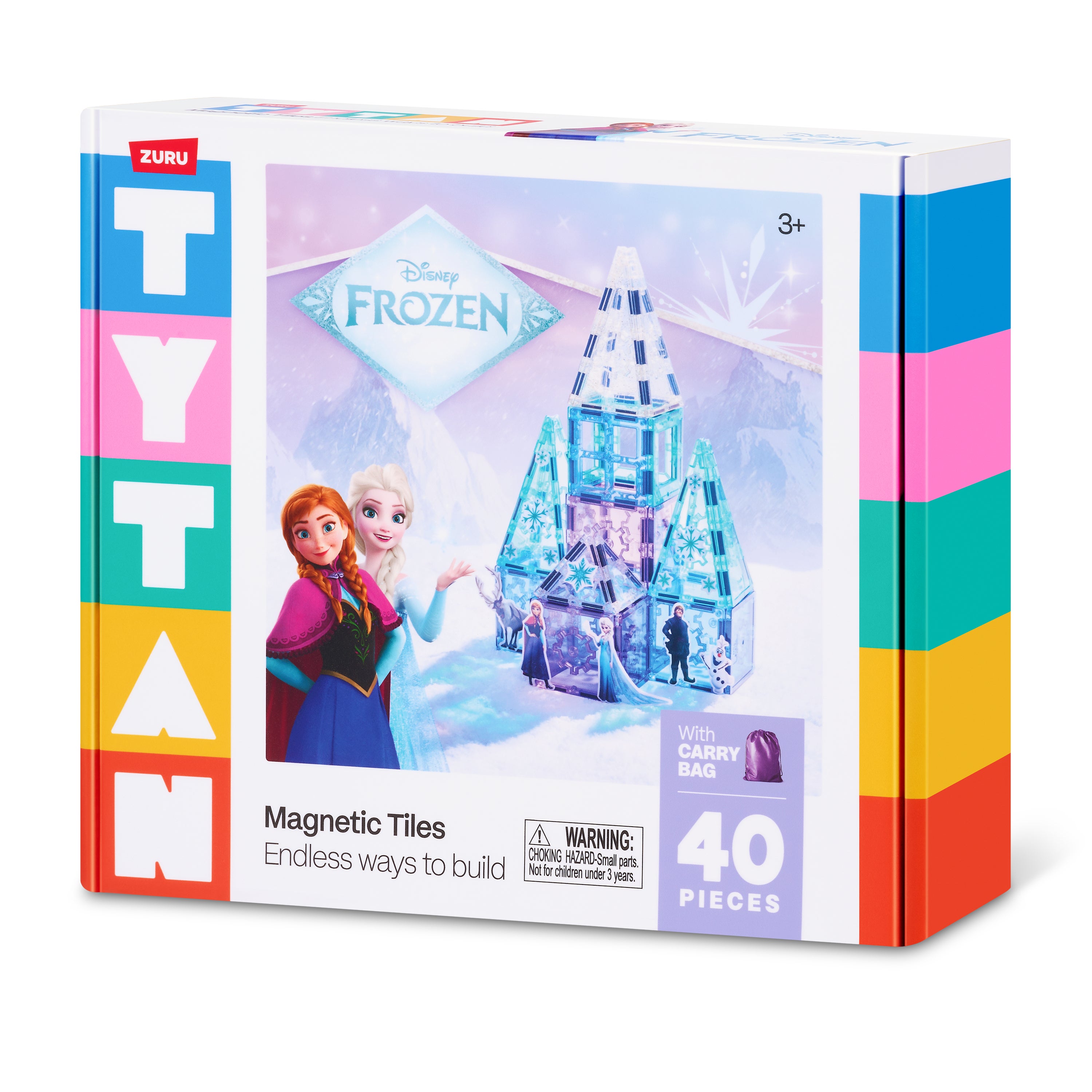 TYTAN Disney Frozen magnetiske byggeplater 40-biter
