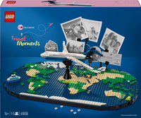 LEGO® Reiseminner. Byggesett med verdenskart 41838