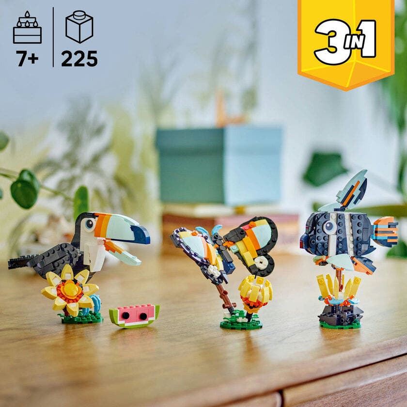 LEGO Creator 31173, Ville dyr: Tropisk tukan