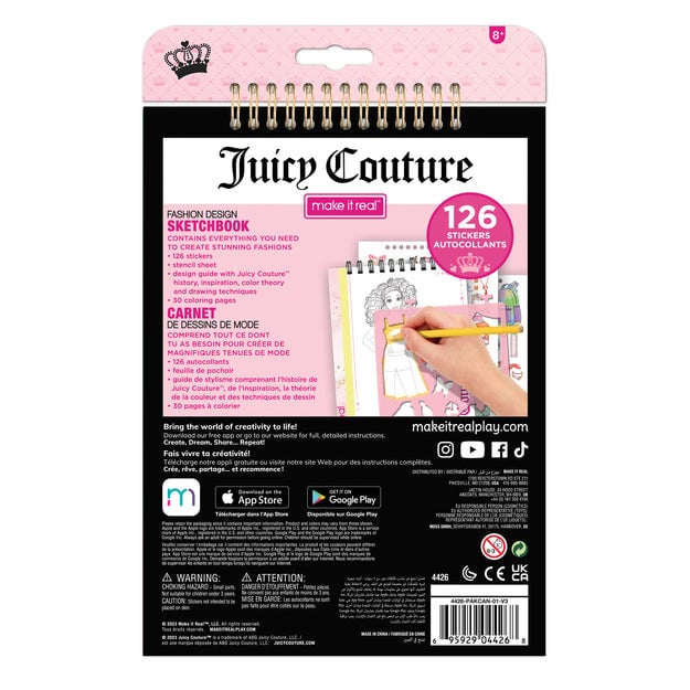 Make it Real, Juicy Couture Fashion Sketchbook