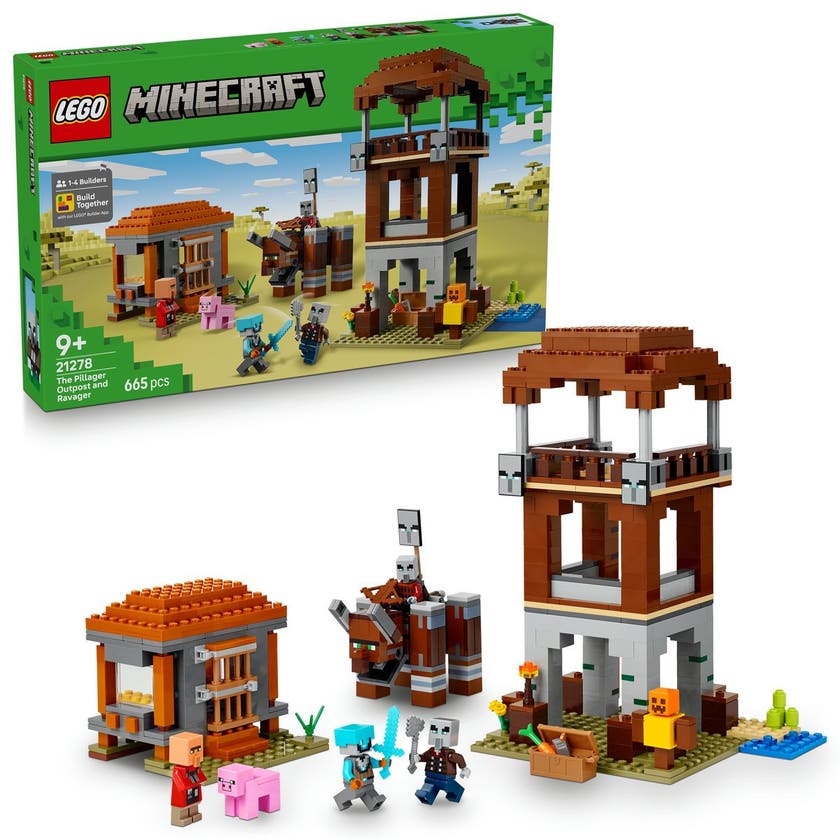 LEGO Minecraft 21278, Plyndringvaktstårn og villokse