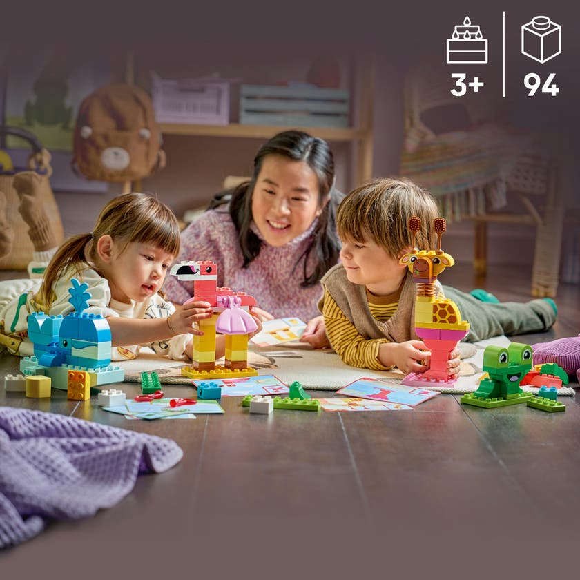 LEGO® DUPLO® Bygg et dyr. Læreleke 10472
