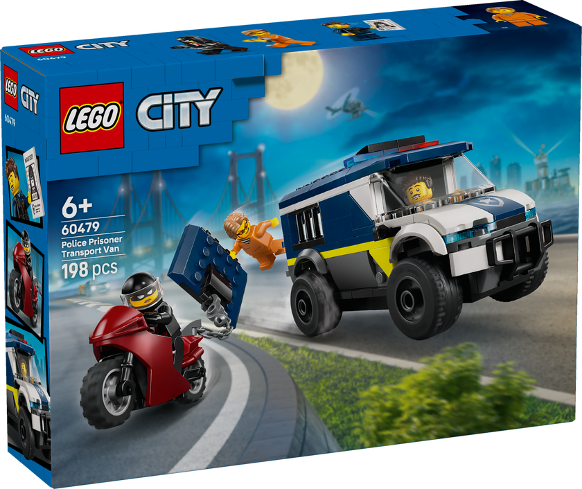 LEGO® City Politibil med fangecelle 60479