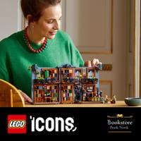 LEGO® Icons Bokhandel bokhylle 11379