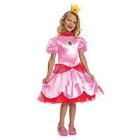 Disguise Super Mario Costume Princess Fancy Peach M (7-8)
