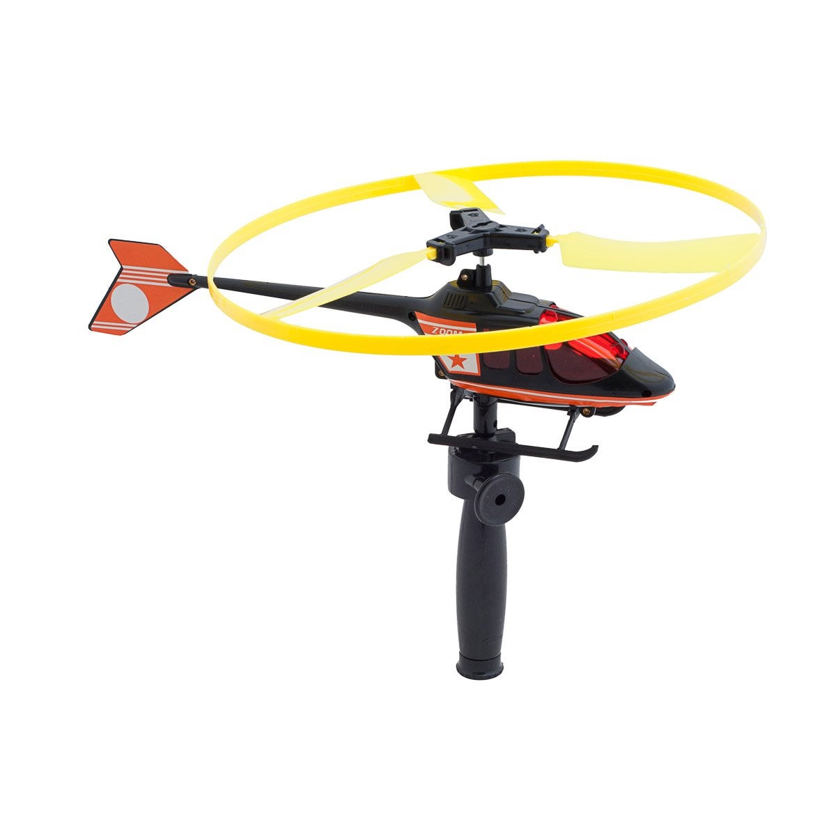 Flygende helikopter med snortrekk