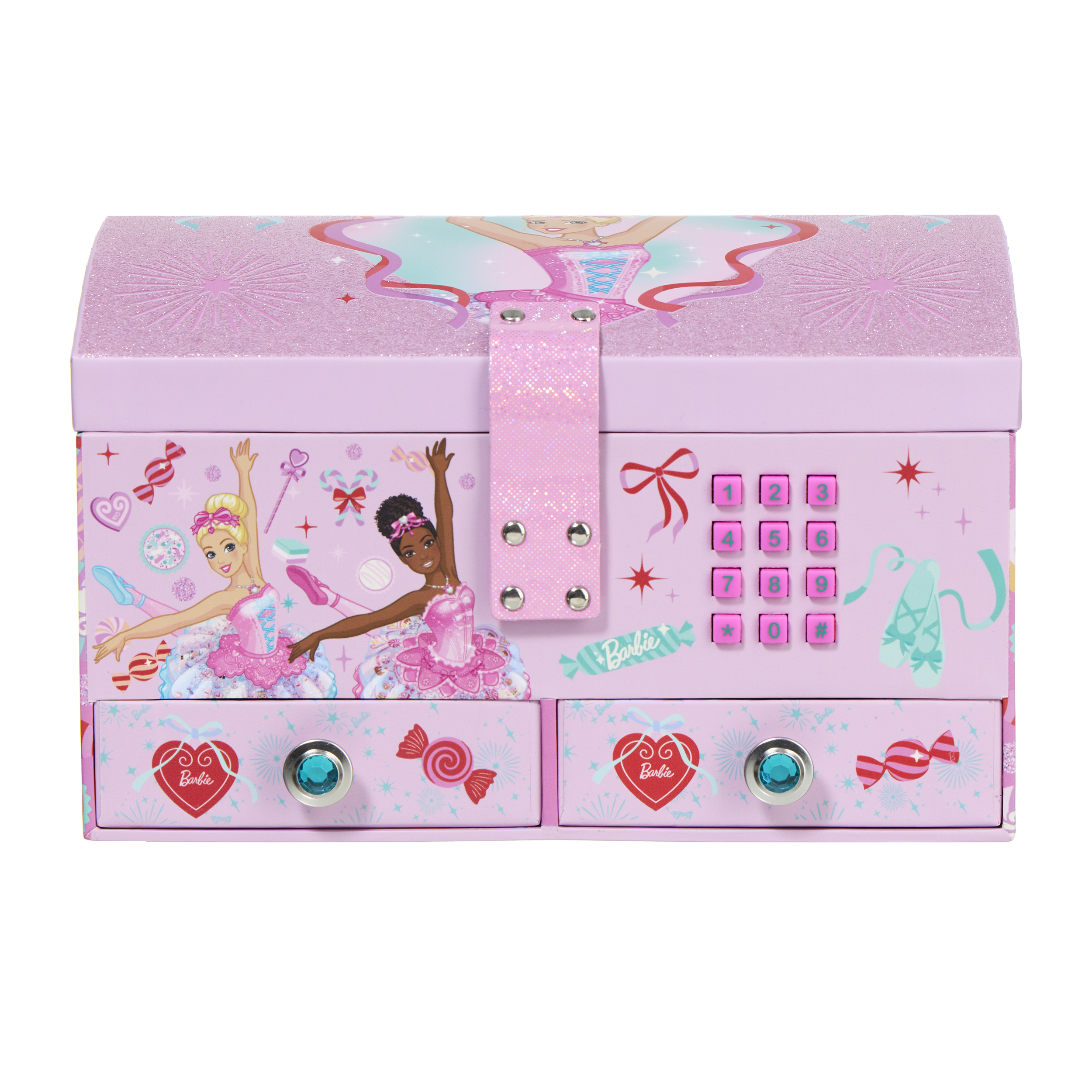 Barbie Nøtekraker smykkeskrin med kodlås