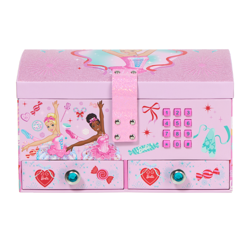Barbie Nøtekraker smykkeskrin med kodlås