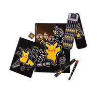 POKÉMON NEON, stort skrivesett med metallpenal