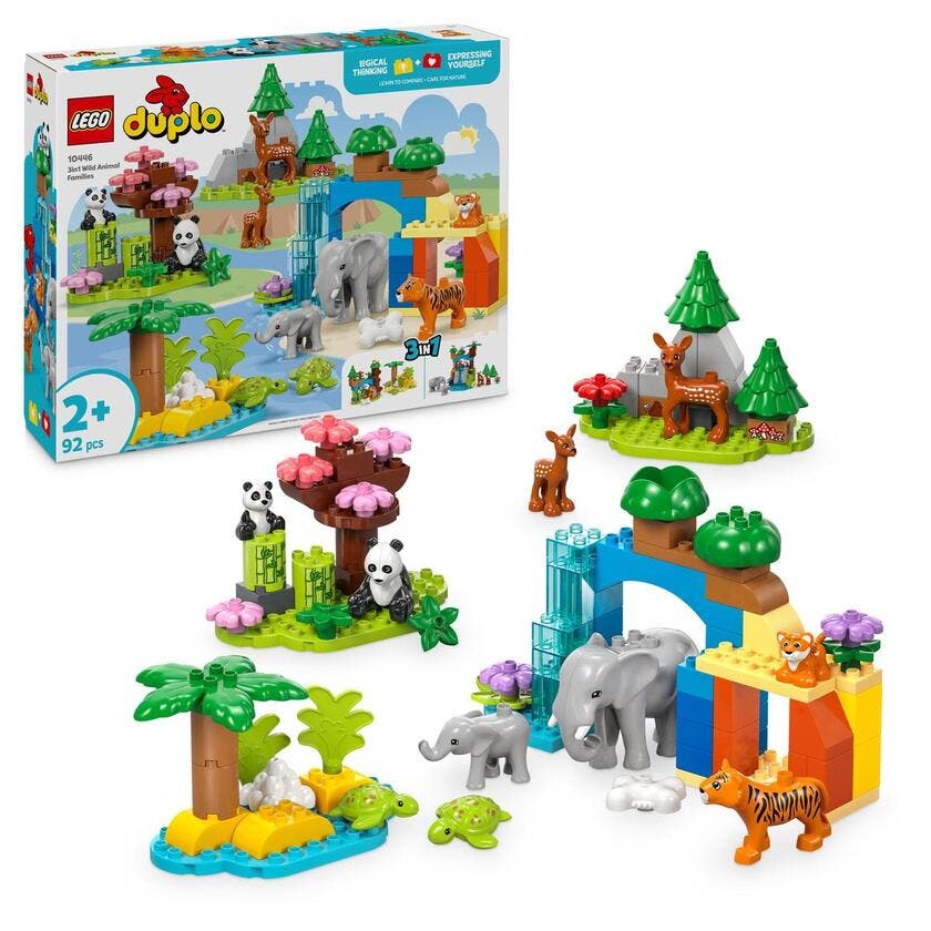 LEGO DUPLO Town 10446, 3-i-1 Ville dyrefamilier