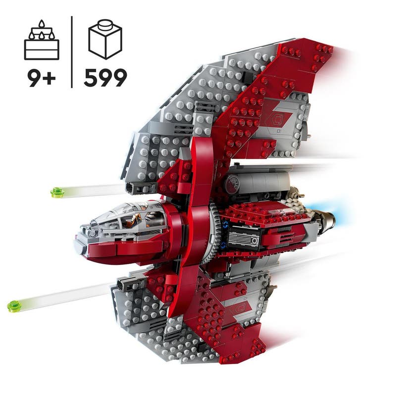 LEGO Star Wars 75362, Ahsoka Tanos T-6 Jedi-shuttle