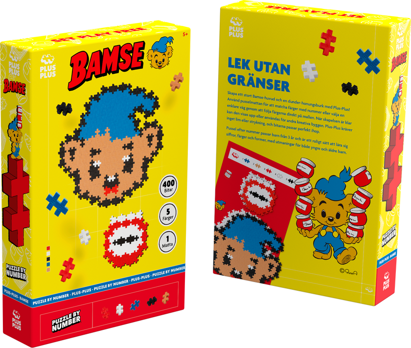 Plus-Plus Bamse & Tordenshonning 400 stk