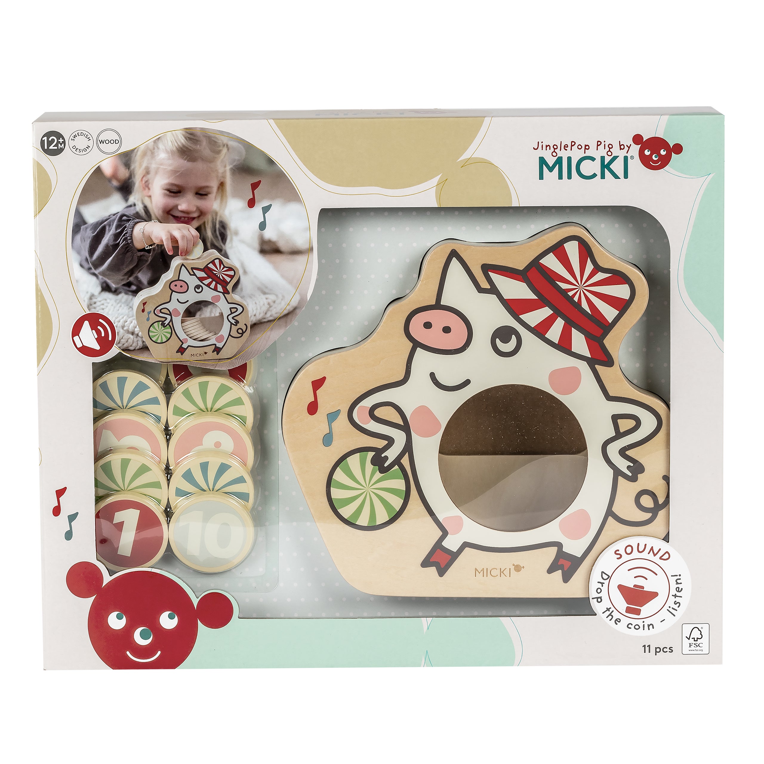 Micki Jinglepop Pig aktivitetsleke