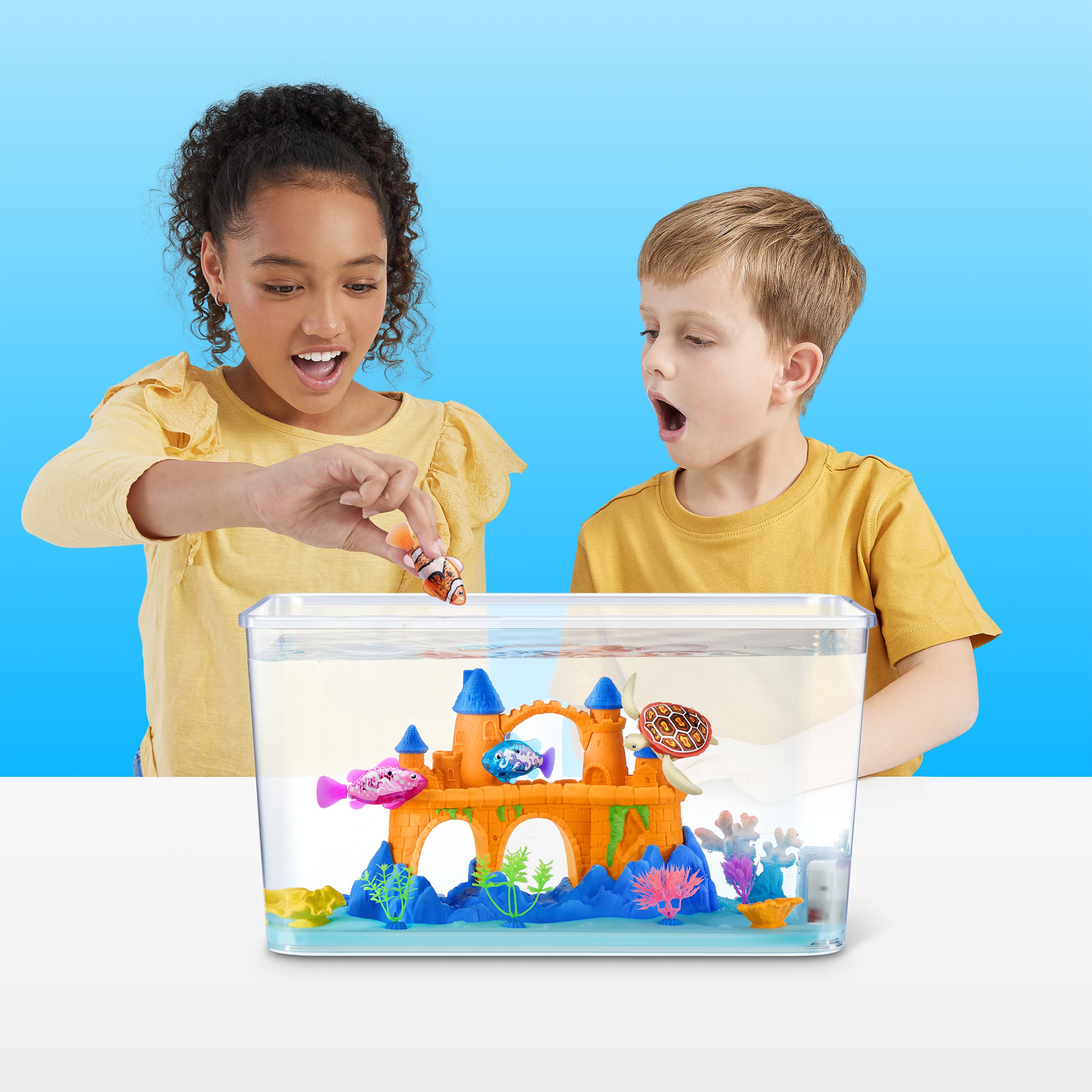 Robo Alive Light Up Aquarium Set