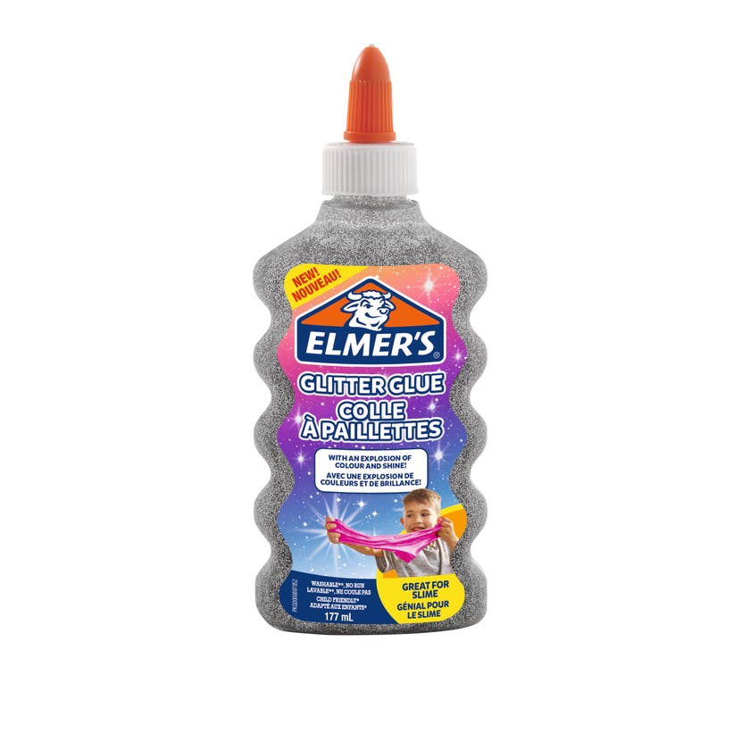 Elmer's 177 ml Glitter glue silver