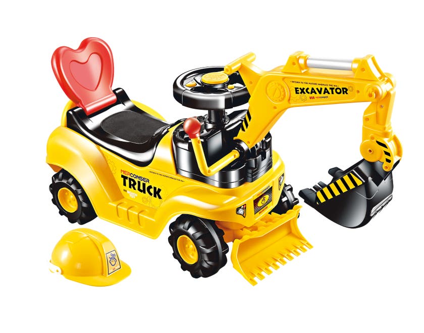 WRK, Ride On Gravemaskin med Hjelm