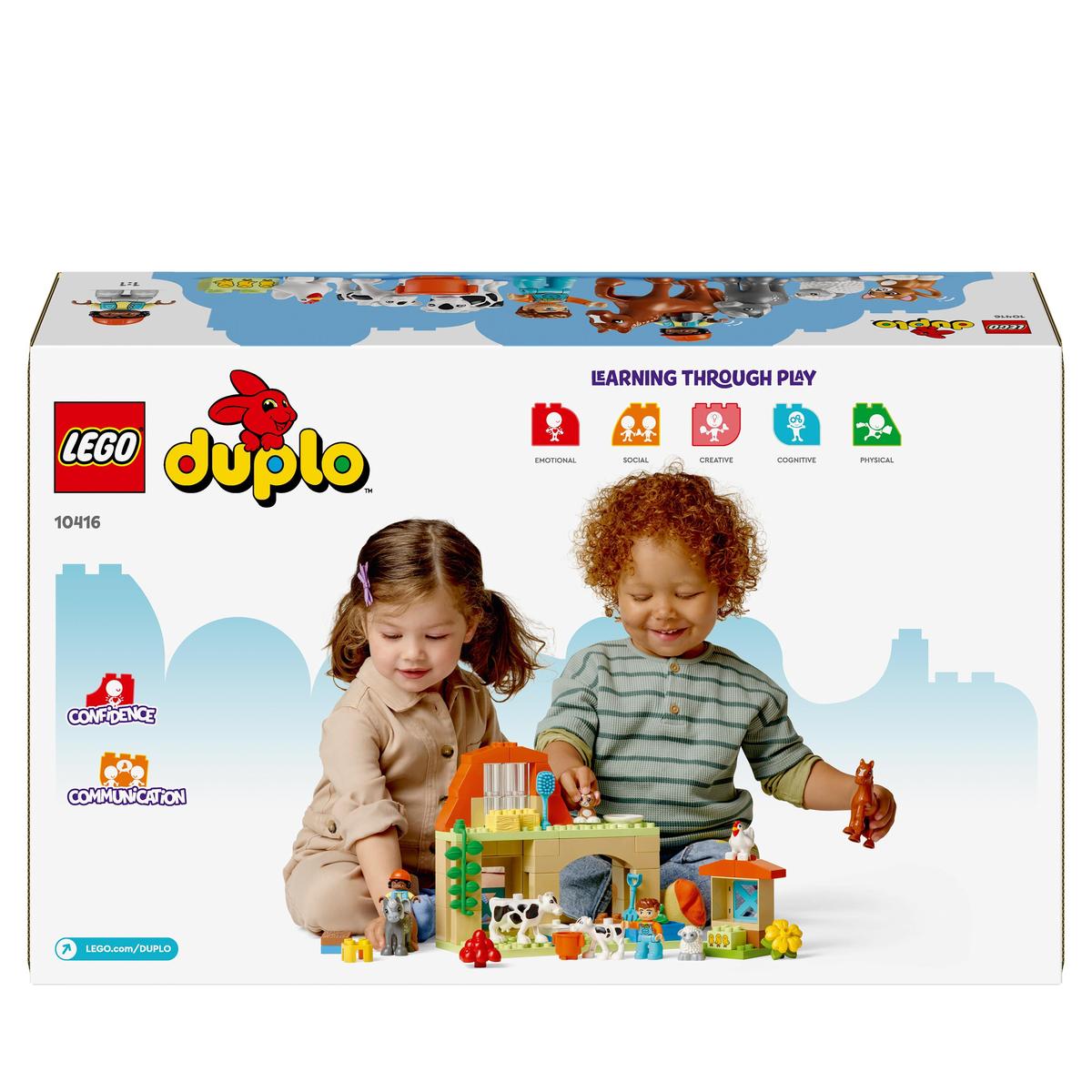 LEGO DUPLO Town 10416, Ta vare på dyr på gården