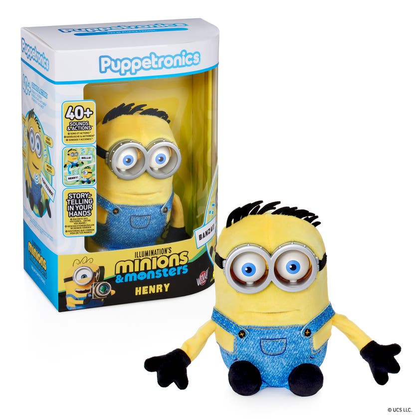 Universal Minions Henry Palm Puppetronic 25 cm