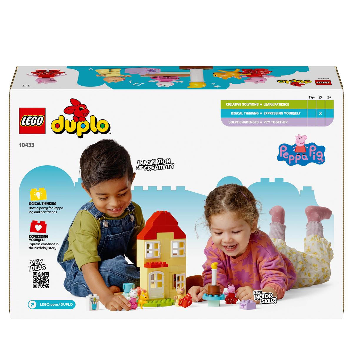 LEGO DUPLO 10433, Peppa Gris – Bursdagshus