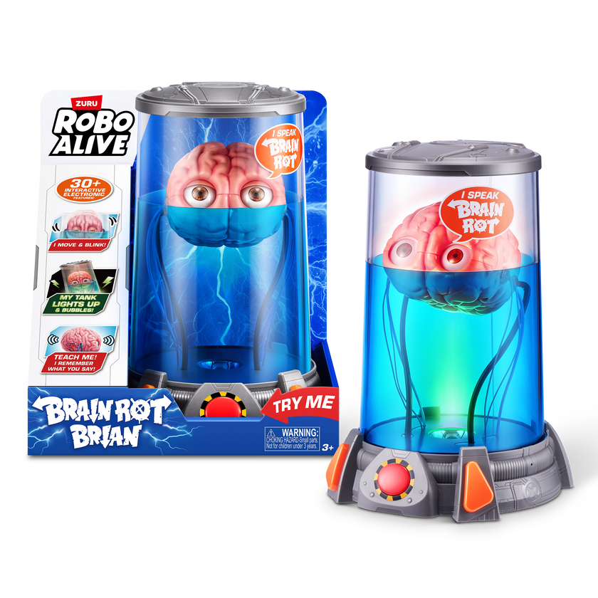 Robo Alive Brain Rot Brian – Talende robothjerne