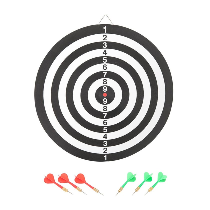 Kids Sport, dartskive 43 cm med piler